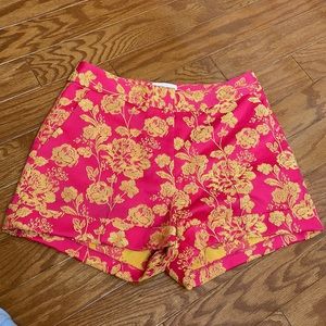 NEW Cinq a Sept Pink Floral Shorts - Barbie style!